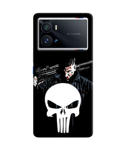 Punisher Character iQOO 9 Pro 5G Real 4D Back Cover