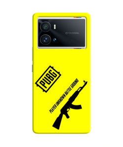 PUBG AKM Gun iQOO 9 Pro 5G Real 4D Back Cover