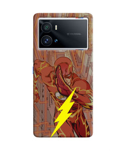 Flash Running iQOO 9 Pro 5G Real 4D Back Cover