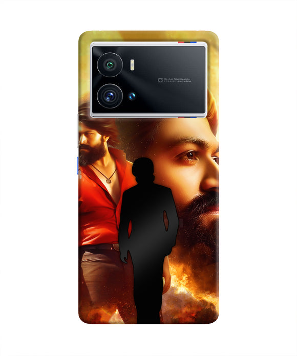 Rocky Bhai Walk iQOO 9 Pro 5G Real 4D Back Cover