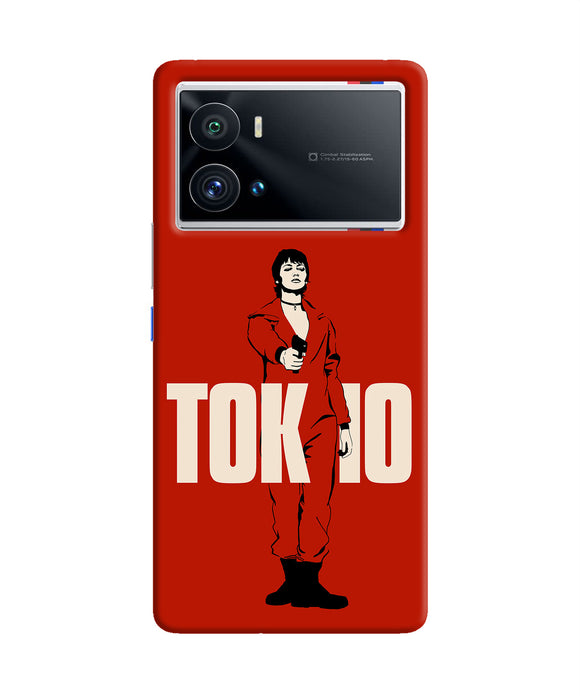 Money Heist Tokyo With Gun iQOO 9 Pro 5G Back Cover