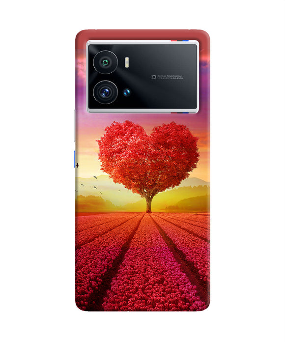 Natural heart tree iQOO 9 Pro 5G Back Cover