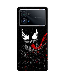 Venom black poster iQOO 9 Pro 5G Back Cover