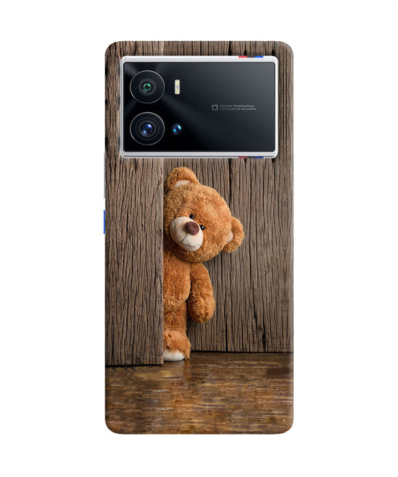 Teddy wooden iQOO 9 Pro 5G Back Cover