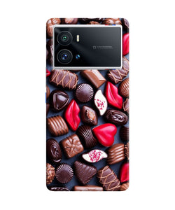 Valentine special chocolates iQOO 9 Pro 5G Back Cover