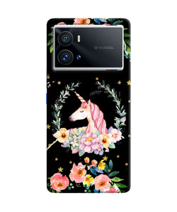 Unicorn flower iQOO 9 Pro 5G Back Cover