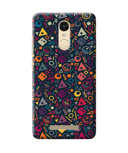 Geometric Abstract Redmi Note 3 Back Cover