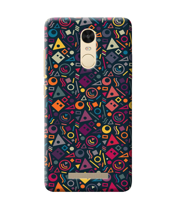Geometric Abstract Redmi Note Back Cover