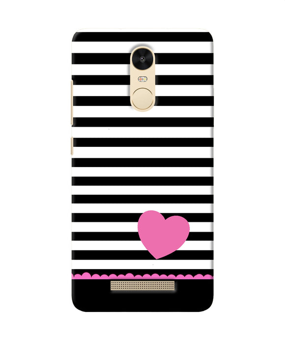 Abstract Heart Redmi Note 3 Back Cover