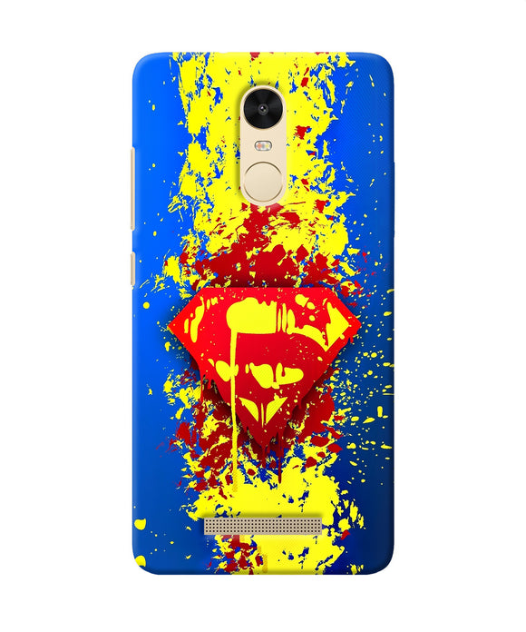 Superman Logo Redmi Note 3 Back Cover