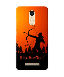 Lord Ram - 4 Redmi Note 3 Back Cover