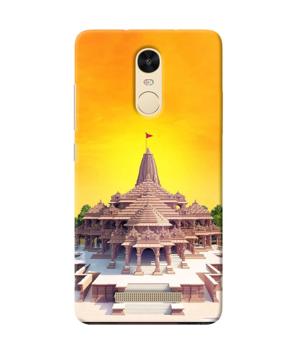 Ram Mandir Ayodhya Redmi Note 3 Back Cover