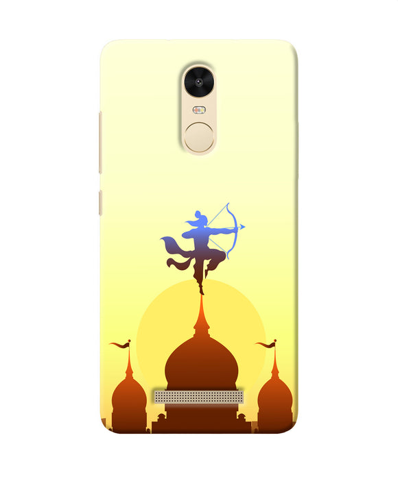 Lord Ram-5 Redmi Note 3 Back Cover