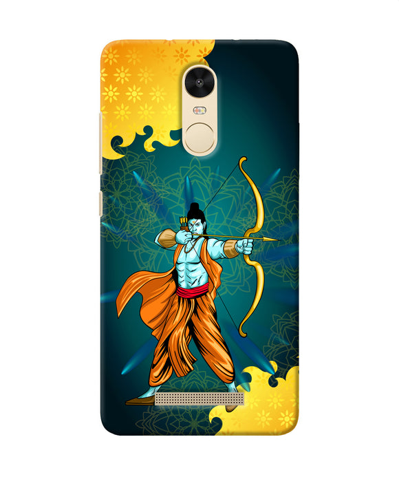 Lord Ram - 6 Redmi Note 3 Back Cover