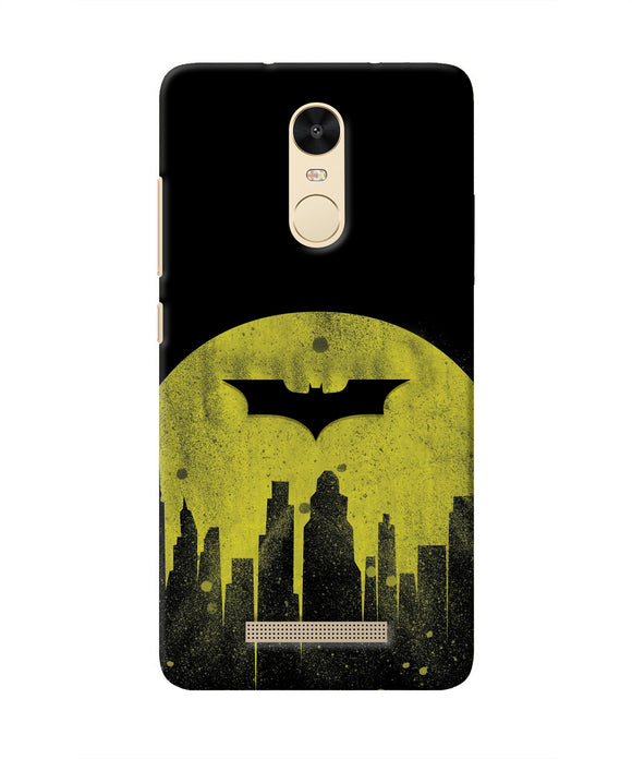 Batman Sunset Redmi Note 3 Real 4D Back Cover