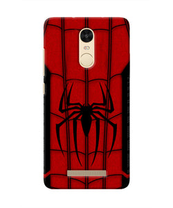 Spiderman Costume Redmi Note 3 Real 4D Back Cover