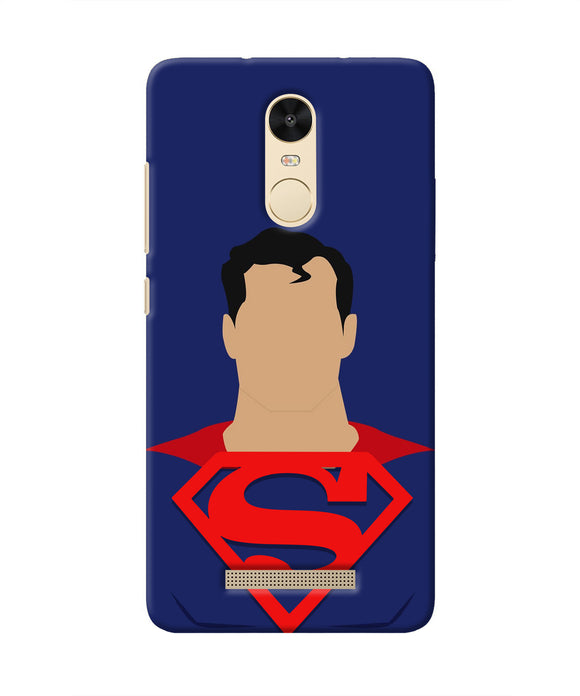 Superman Cape Redmi Note 3 Real 4D Back Cover