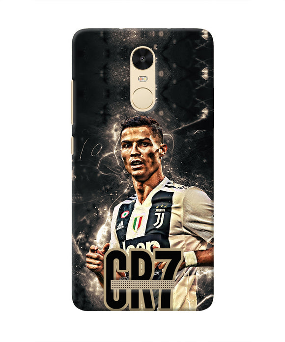 CR7 Dark Redmi Note 3 Real 4D Back Cover