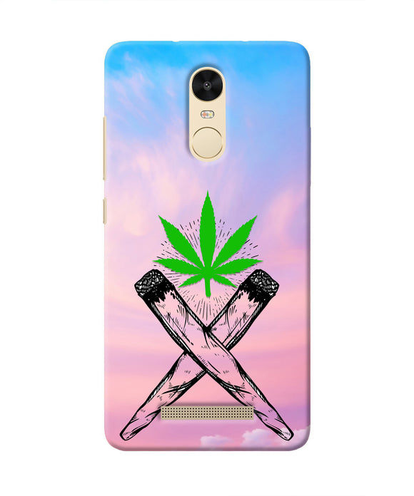 Weed Dreamy Redmi Note 3 Real 4D Back Cover