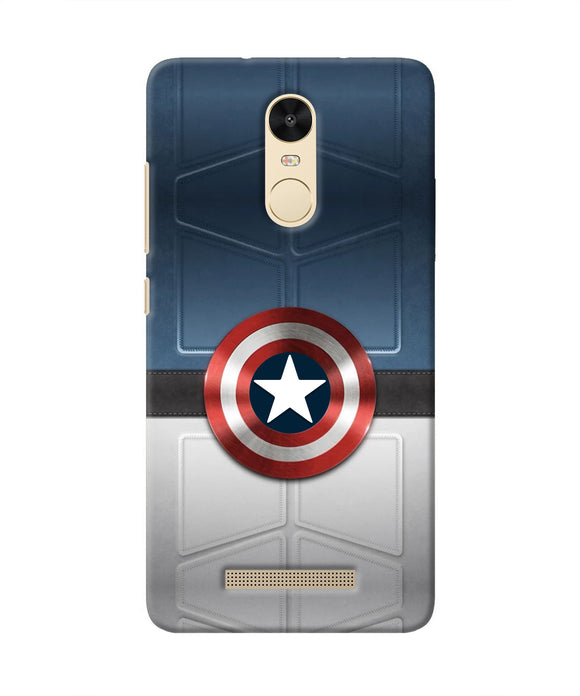Captain America Suit Redmi Note 3 Real 4D Back Cover