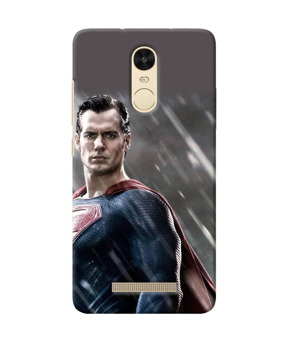Superman Man Of Steel Redmi Note 3 Back Cover