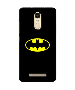 Batman Last Knight Print Black Redmi Note 3 Back Cover