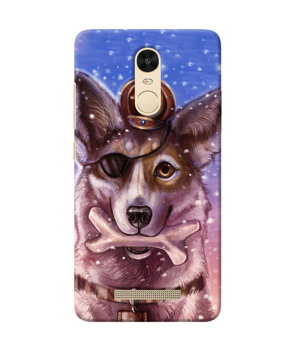 Pirate Wolf Redmi Note 3 Back Cover