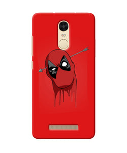 Funny Deadpool Redmi Note 3 Back Cover