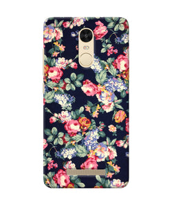 Natural Flower Print Redmi Note 3 Back Cover