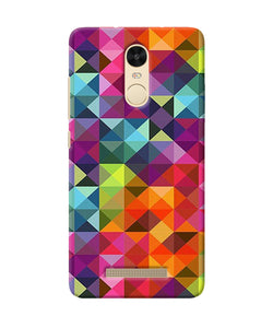 Abstract Triangle Pattern Redmi Note 3 Back Cover
