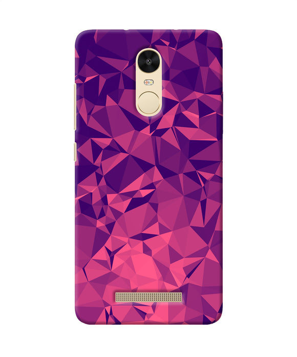 Abstract Red Blue Shine Redmi Note 3 Back Cover