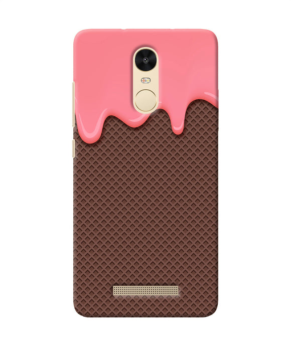 Waffle Cream Biscuit Redmi Note 3 Back Cover