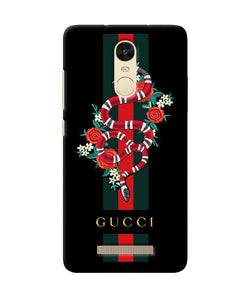 Gucci Poster Redmi Note 3 Back Cover