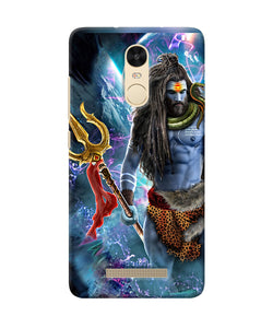 Lord Shiva Universe Redmi Note 3 Back Cover