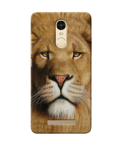 Nature Lion Poster Redmi Note 3 Back Cover