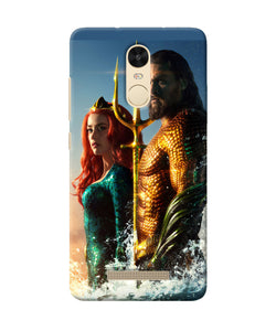 Aquaman Couple Redmi Note 3 Back Cover