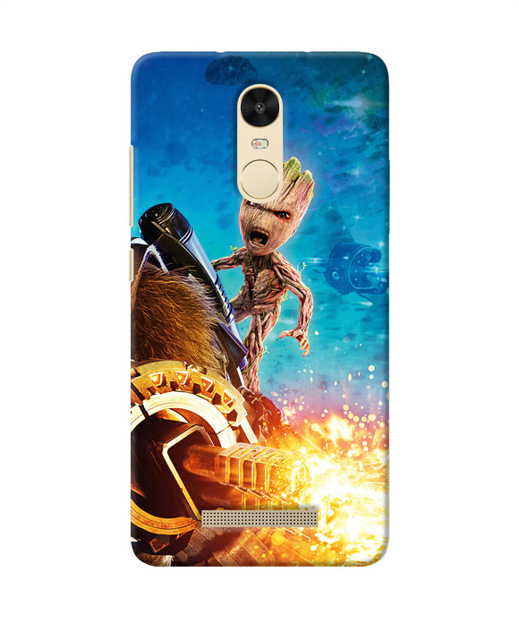 Groot Angry Redmi Note 3 Back Cover