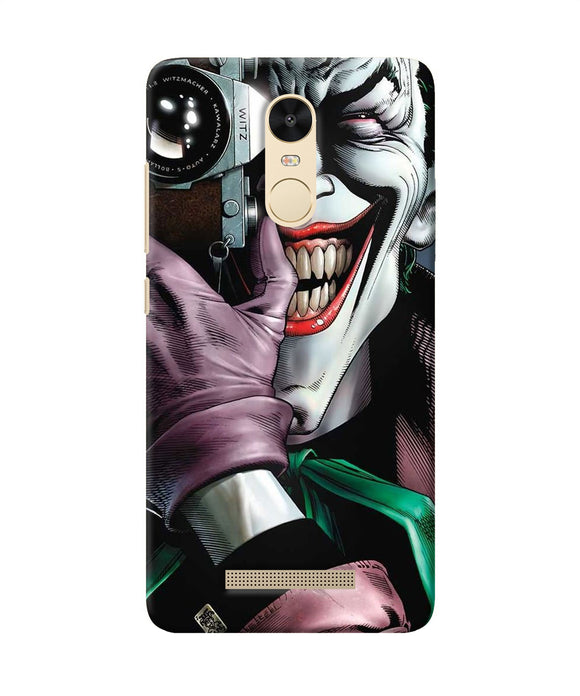 Joker Cam Redmi Note 3 Back Cover