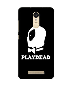 Play Dead Redmi Note 3 Back Cover