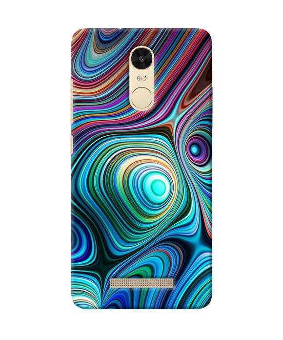 Abstract Coloful Waves Redmi Note 3 Back Cover