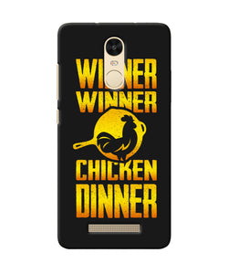 Pubg Chicken Dinner Redmi Note 3 Back Cover