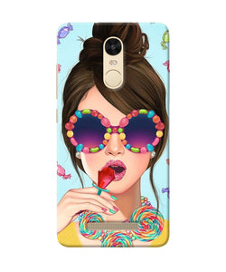 Fashion Girl Redmi Note 3 Back Cover