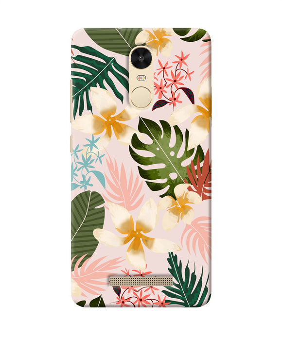 Leaf Print Redmi Note 3 Back Cover