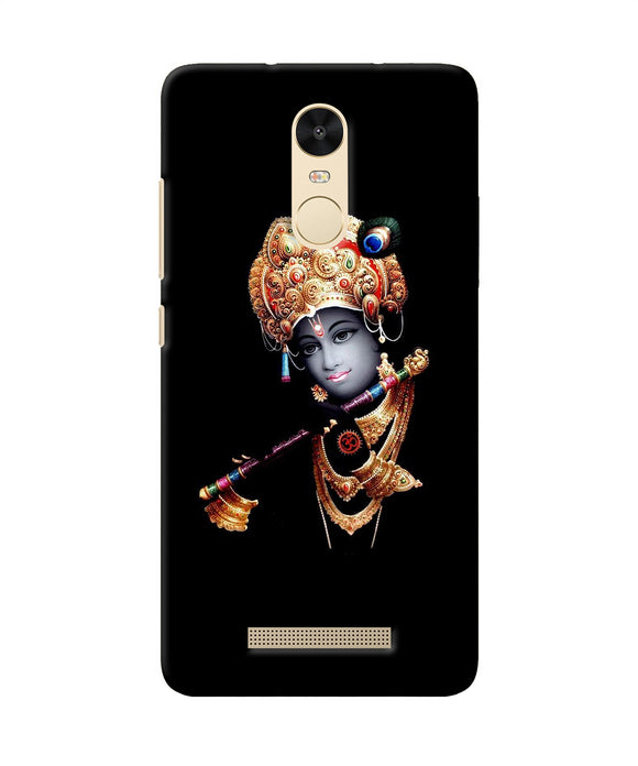 Lord Krishna With Fluet Redmi Note 3 Back Cover