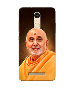 Pramukh Swami Painting Redmi Note 3 Back Cover
