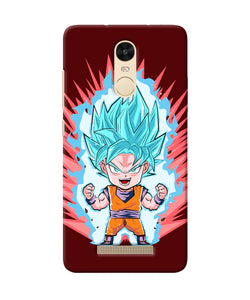 Goku Little Character Redmi Note 3 Back Cover