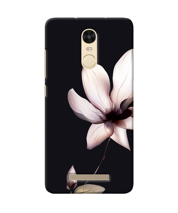 Flower White Redmi Note 3 Back Cover