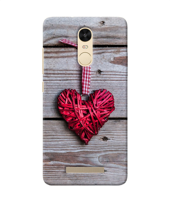 Lace Heart Redmi Note 3 Back Cover