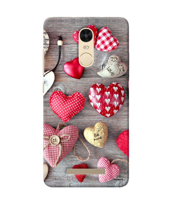 Heart Gifts Redmi Note 3 Back Cover