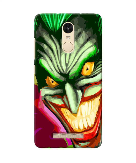 Joker Smile Redmi Note 3 Back Cover